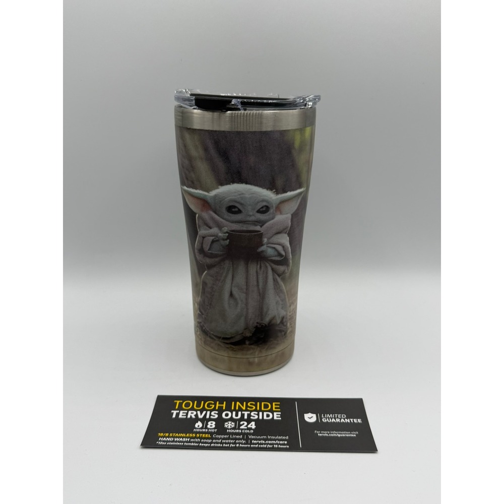 Tervis Star Wars The Mandalorian Grogu Tumbler 20oz Stainless Steel Travel Mug